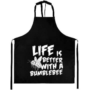 Discover Bee Bumblebee life Aprons