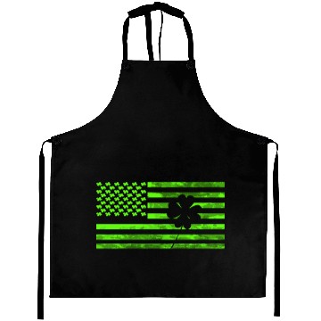 Discover St Patricks Day - Green Flag Aprons