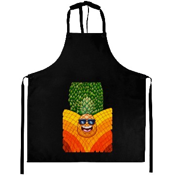 Discover Cool Pineapple men Aprons