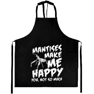 Discover Mantis insect happiness Aprons