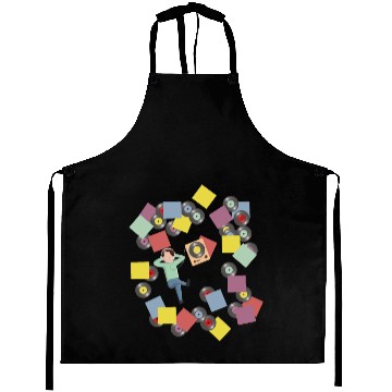 Discover Records Vinyl Record Player Aprons