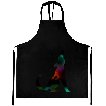 Discover Galaxy Wolf Aprons