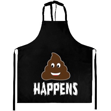 Discover Shit Happens - get over it Aprons