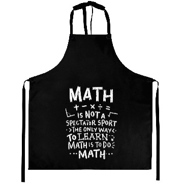 Discover Math Teacher Aprons