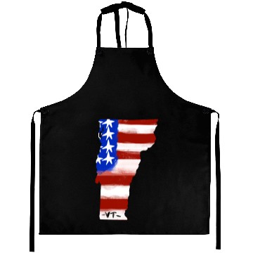Discover Vermont USA State Flag Pride Gift Aprons