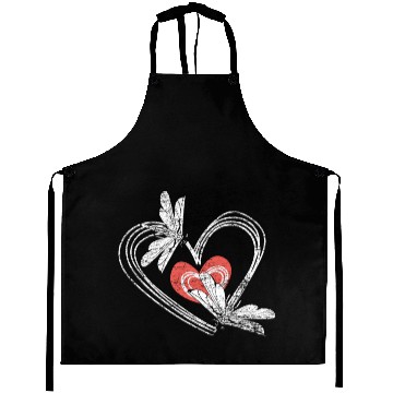Discover Dragonfly Love Aprons