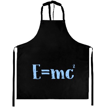 Discover E=mc² - Albert Einstein - maths - mathematics Aprons
