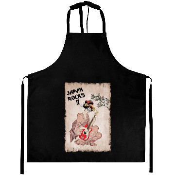 Discover Rock and roll geisha Aprons