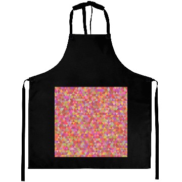 Discover Living Coral Pattern Aprons