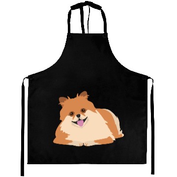 Discover Favorite Dogs Cute Pomeranian - Gift Idea Aprons