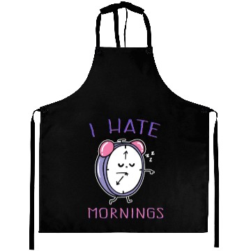 Discover I Hate Mornings Aprons