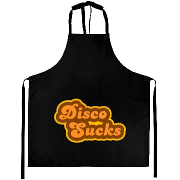 Discover Disco Sucks Aprons