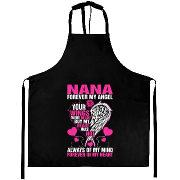 Discover Nana Forever My Angel Aprons