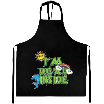 Discover Sun Rainbow Dolphin depression Awareness Aprons