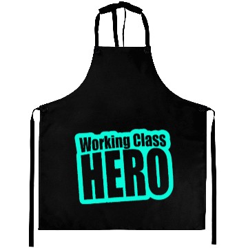 Discover Working Class Hero New Aprons