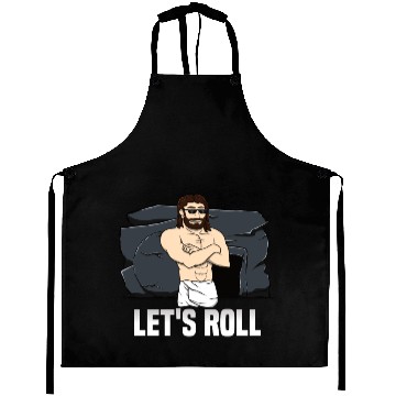 Discover Easter Jesus Resurrection Stone Rolling Let's Roll Aprons
