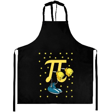 Discover Pi Flossing Funny Pi Day Aprons