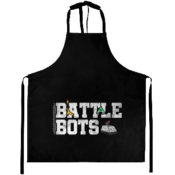 Discover Battle Bot fight robot war machine gift Aprons