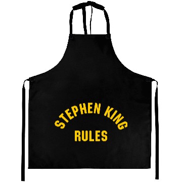 Discover stephen king rules Aprons