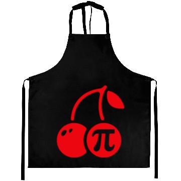Discover Cherry Pi Day Aprons Funny Math Nerd Pie Teacher