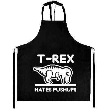 Discover trex hates push Postal Service Aprons