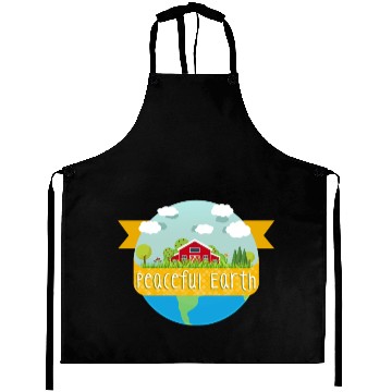 Discover peace on earth Aprons