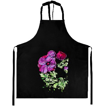 Discover Pink Peony Flower Aprons