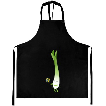 Discover Spring onion plays volleyball Aprons