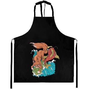 Discover Koi fish Koi's Kois gift Aprons