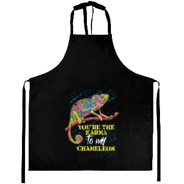 Discover Chameleon Gift Lizard Aprons