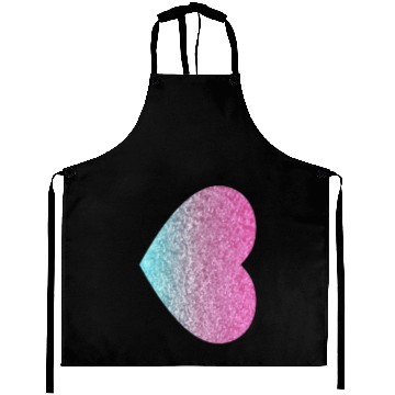 Discover So pretty- sparkly pink & light blue! Aprons