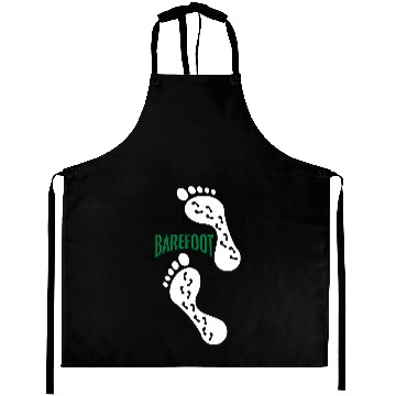 Discover Barefoot Foot Print - Foot Steps Aprons