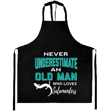 Discover Salamander Aprons For Men Who Love Salamanders