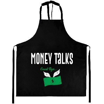 Discover money talks Aprons