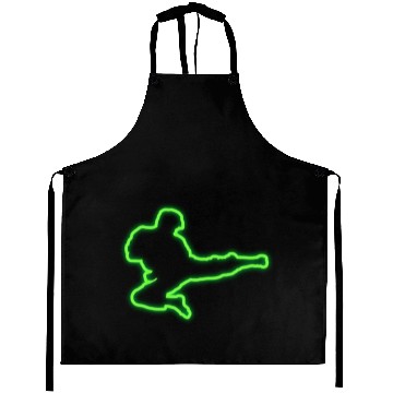 Discover Neon Tae Kwon Do Geometric Retro Gift Idea Aprons