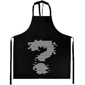 Discover Question Mark Enigma Riddler Aprons Gift Idea