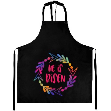 Discover Christian Easter Design Bright Inspirational He Aprons
