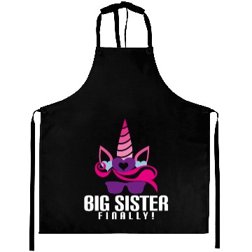 Discover BIG SISTER FINALLY Aprons