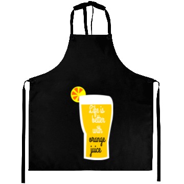 Discover orange juice Aprons