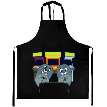 Discover sea lion Seal Video Game gift Aprons