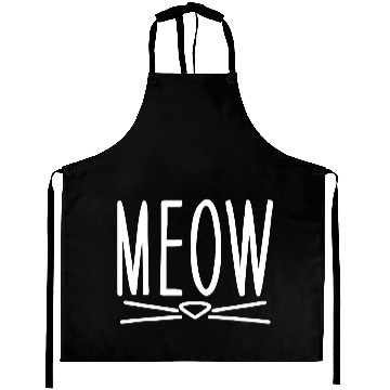 Discover Meow Cute Cat Face Aprons