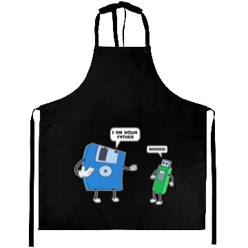 Discover Computer Engineering Father & Son Floppy Disk Gift Aprons