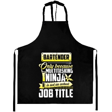 Discover bartender ninja Aprons