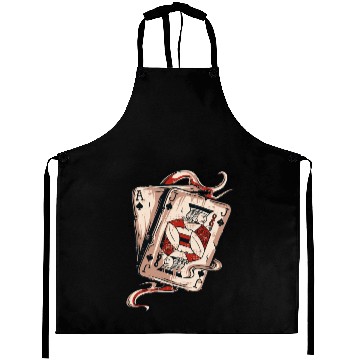 Discover Blackjack Gift Playing Cards Casino Gambling Gift Aprons