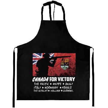 Discover Canadian World War 2 Battles Aprons
