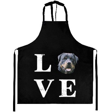 Discover Rottweiler Love Rott Rottie gift idea Aprons
