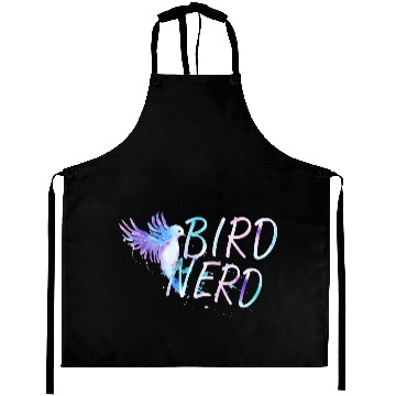 Discover Bird Nerd Native Bird Songbird Gift Aprons