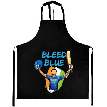 Discover Indian Cricket Team Supporters Bleed in Blue Aprons