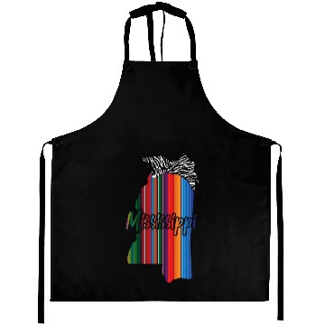 Discover Mississippi Country Rainbow Aprons