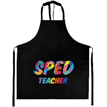 Discover SPED Special Education Teacher educators gift Aprons